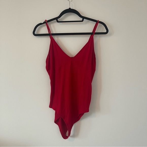 Forever 21 Red Bodysuit - Picture 3 of 9